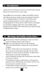 Preview for 2 page of DOUXE MAGSAFE X-4 Instruction Manual