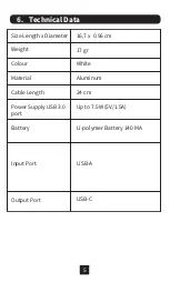 Предварительный просмотр 6 страницы DOUXE PS65 Instruction Manual