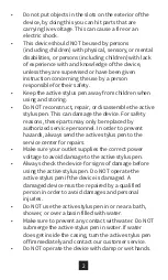 Preview for 3 page of DOUXE S3 Active Stylus Pen Instruction Manual