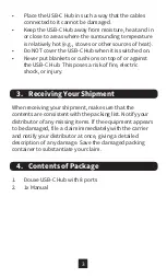 Preview for 4 page of DOUXE USB-C Hub Instruction Manual