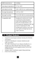 Preview for 7 page of DOUXE USB-C Hub Instruction Manual