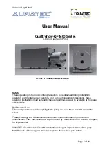 Preview for 1 page of Dover Almatec Quattroflow-QF4400 Series User Manual