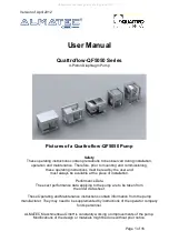 Dover Almatec Quattroflow-QF5050 Series User Manual предпросмотр