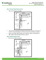 Предварительный просмотр 32 страницы Dover Anthony 401 Service & Installation Instructions