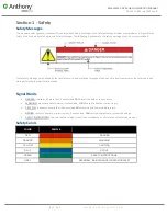 Preview for 9 page of Dover Anthony Complete 101 Series Installation Manual