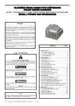 Preview for 2 page of Dover Blackmer TYPHON 1000 Manual