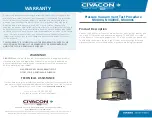 Dover Civacon NV4000 Quick Start Manual preview