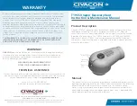 Dover CIVACON T195SV Instruction & Maintenance Manual preview