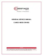 Dover DESTACO CAMCO 1100RNG General Service Manual preview