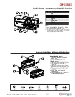 Preview for 3 page of Dover DESTACO ROBOHAND DPP Series Service Manual