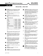 Preview for 4 page of Dover DOVER PSG WILDEN PRO-FLO XPS820 AAAAA Series Engineering Operation & Maintenance Manual