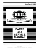 Dover HEIL DuraPack 5000 Parts And Service Manual preview