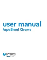 Dover HYDRO AquaBlend Xtreme User Manual preview