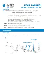 Dover Hydro FM-800 User Manual preview