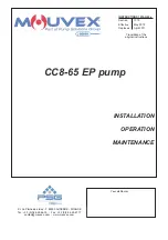 Предварительный просмотр 1 страницы Dover Mouvex CC8-65 EP Installation Operation & Maintenance