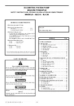 Preview for 2 page of Dover Mouvex SLC24 Installation Operation & Maintenance