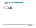 Preview for 2 page of Dover OPW SiteSentinel Integra 100 Installation Manual