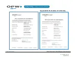 Preview for 99 page of Dover OPW SiteSentinel Integra 100 Installation Manual