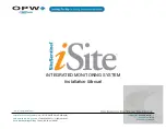 Preview for 1 page of Dover OPW SiteSentinel iSite Installation Manual