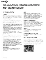 Preview for 8 page of Dover PSG ALL-FLO IOM A025 Series Installation Operation & Maintenance Data