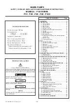 Preview for 2 page of Dover PSG Mouvex P BI Series Installation - Use - Maintenance