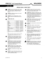 Preview for 4 page of Dover PSG Wilden P4 Engineering Operation & Maintenance Manual