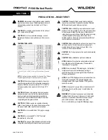 Предварительный просмотр 4 страницы Dover PSG Wilden PRO-FLO P1500 Engineering Operation & Maintenance Manual