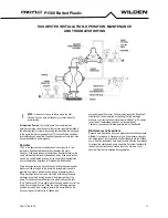 Предварительный просмотр 11 страницы Dover PSG Wilden PRO-FLO P1500 Engineering Operation & Maintenance Manual