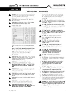 Preview for 4 page of Dover PSG Wilden Pro-Flo PS220 Operation And Maintenance Manual