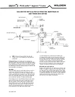 Preview for 14 page of Dover PSG WILDEN PRO-FLO Saniflo Hygienic PS8 HS Engineering Operation & Maintenance Manual