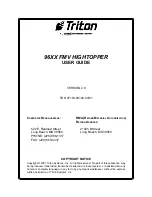 Dover Triton 96 Series User Manual preview