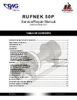 Preview for 1 page of Dover TWG RUFNEK 50P Service & Repair Manual