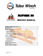 Dover TWG TULSA RUFNEK 60 Service Manual preview