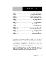 Preview for 3 page of Dover Unified Brands Randell BC-10 Operator'S Manual