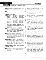 Preview for 3 page of Dover Wilden Original PV20 Engineering, Operation & Maintenance