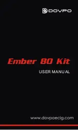 Preview for 1 page of Dovpo Ember 80 Kit User Manual