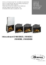 Dovre 2180CBBS Installation Instructions And Operating Manual preview