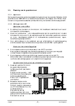 Preview for 6 page of Dovre 250DV Installation Instructions And Operating Manual