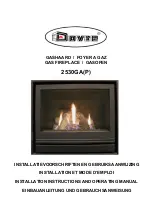 Dovre 2530GA Installation Instructions And Operating Manual preview