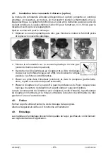 Preview for 23 page of Dovre 2530GA Installation Instructions And Operating Manual