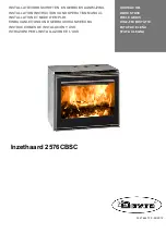 Preview for 1 page of Dovre 2576CBSC Installation Instructions And Operating Manual