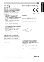 Preview for 3 page of Dovre 2576CBSC Installation Instructions And Operating Manual