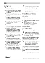 Preview for 4 page of Dovre 2576CBSC Installation Instructions And Operating Manual