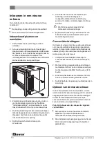 Preview for 10 page of Dovre 2576CBSC Installation Instructions And Operating Manual