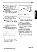 Preview for 31 page of Dovre 2576CBSC Installation Instructions And Operating Manual