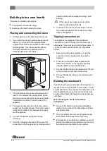 Preview for 36 page of Dovre 2576CBSC Installation Instructions And Operating Manual