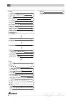 Preview for 52 page of Dovre 2576CBSC Installation Instructions And Operating Manual