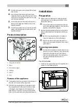 Preview for 27 page of Dovre 300CB Installation Instructions And Operating Manual