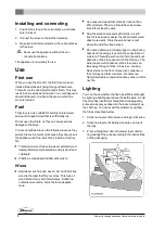 Preview for 30 page of Dovre 300CB Installation Instructions And Operating Manual