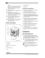 Preview for 6 page of Dovre 325MF Installation Instructions And Operating Manual